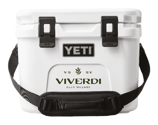 Glacière Yeti perssonalisé avec le logo de Viverdi club VR